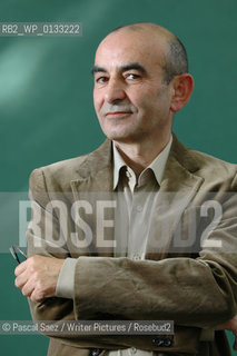 Palestinian human rights lawyer and writer Raja Shehadeh, author of Palestinian Walks, at the Edinburgh International Book Festival 2007. ..Copyright©Pascal Saez/Writer Pictures/Rosebud2