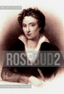 SHELLEY Percy Bysshe,English poet,1792-1822.
©Writer Pictures/Rosebud2