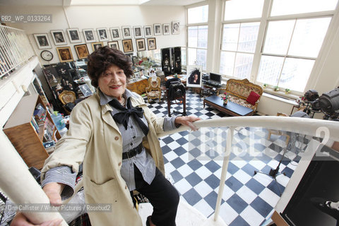 Edita Sherman in her Carnegie studio  in Manhattan, New York, USA..copyright©Dan Callister/Writer Pictures/Rosebud2