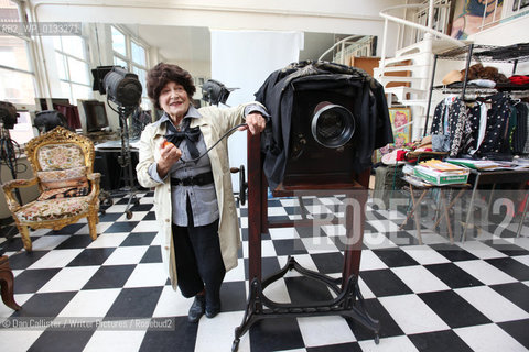 Edita Sherman in her Carnegie studio  in Manhattan, New York, USA..copyright©Dan Callister/Writer Pictures/Rosebud2