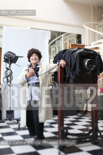 Edita Sherman in her Carnegie studio  in Manhattan, New York, USA..copyright©Dan Callister/Writer Pictures/Rosebud2