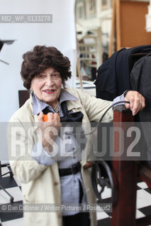Edita Sherman in her Carnegie studio  in Manhattan, New York, USA..copyright©Dan Callister/Writer Pictures/Rosebud2