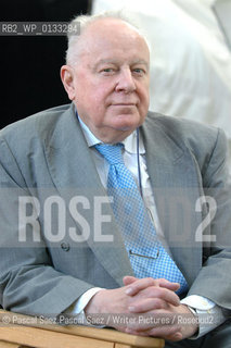 British broadcaster and writer Ned Sherrin at the Edinburgh International Book Festival 2005..Copyright©Pascal Saez.Pascal Saez/Writer Pictures/Rosebud2