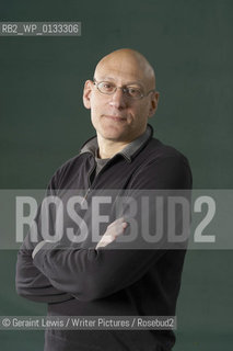 David Shields, American author, at the 2010 Edinburgh International Book Festival, August 22, 2010. .Copyright©Geraint Lewis/Writer Pictures/Rosebud2