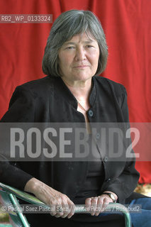British politician and writer Clare Short, author of An Honourable deception? New Labour, Iraq and the Misuse of Power , at the Edinburgh International Book Festival 2005..Copyright©Pascal Saez.Pascal Saez/Writer Pictures/Rosebud2