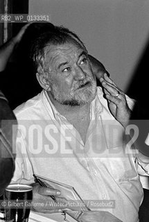 James Crumley, Shots in the dark mystery festival, Nottingham 1994..copyright©Gilbert Gallerne/Writer Pictures/Rosebud2