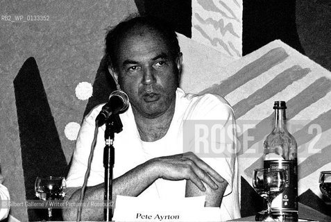 Pete Ayrton, Shots in the dark mystery festival, Nottingham 1994..copyright©Gilbert Gallerne/Writer Pictures/Rosebud2