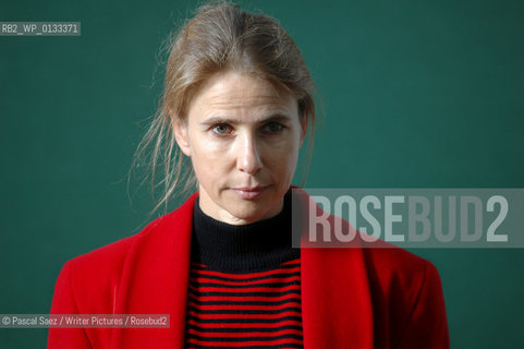 American writer and journalist Lionel Shriver, author of the Orange Prize-winning novel We Need To Talk About Kevin , and The Post-Birthday World, at the Edinburgh International Book Festival 2007. ..Copyright©Pascal Saez/Writer Pictures/Rosebud2