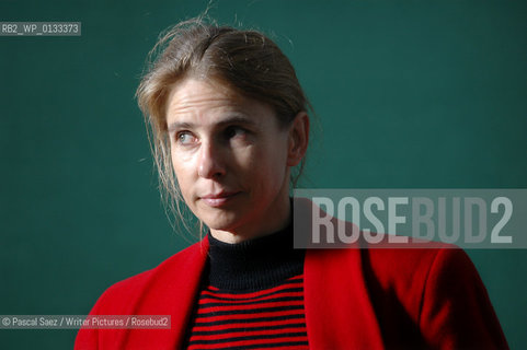 American writer and journalist Lionel Shriver, author of the Orange Prize-winning novel We Need To Talk About Kevin , and The Post-Birthday World, at the Edinburgh International Book Festival 2007. ..Copyright©Pascal Saez/Writer Pictures/Rosebud2