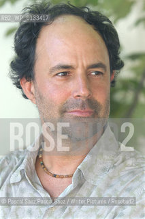 Writer and poet Henry Shukman, author of Sanstorm, at the Edinburgh International Book Festival 2005..Copyright©Pascal Saez.Pascal Saez/Writer Pictures/Rosebud2