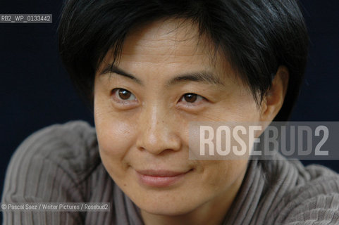 Chinese writer Sun Shuyun at the Edinburgh International Book Festival...Copyright©Pascal Saez/Writer Pictures/Rosebud2