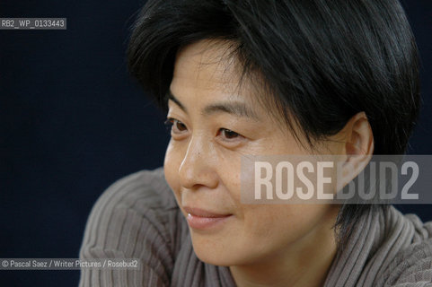 Chinese writer Sun Shuyun at the Edinburgh International Book Festival...Copyright©Pascal Saez/Writer Pictures/Rosebud2