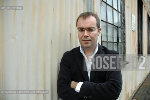 Spanish writer Javier Sierra, author of The Lady in Blue, and The Secret Supper  at the Vancouver International Writers and Readers Festival...Copyright©Pascal Saez/Writer Pictures/Rosebud2