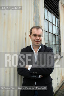 Spanish writer Javier Sierra, author of The Lady in Blue, and The Secret Supper  at the Vancouver International Writers and Readers Festival...Copyright©Pascal Saez/Writer Pictures/Rosebud2
