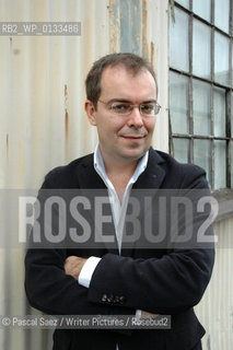 Spanish writer Javier Sierra, author of The Lady in Blue, and The Secret Supper  at the Vancouver International Writers and Readers Festival...Copyright©Pascal Saez/Writer Pictures/Rosebud2