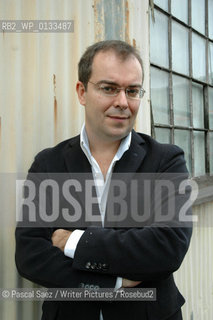 Spanish writer Javier Sierra, author of The Lady in Blue, and The Secret Supper  at the Vancouver International Writers and Readers Festival...Copyright©Pascal Saez/Writer Pictures/Rosebud2