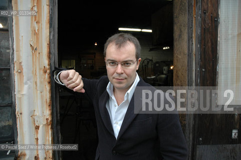 Spanish writer Javier Sierra, author of The Lady in Blue, and The Secret Supper  at the Vancouver International Writers and Readers Festival...Copyright©Pascal Saez/Writer Pictures/Rosebud2