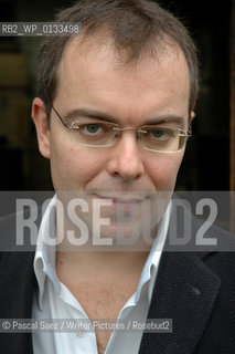 Spanish writer Javier Sierra, author of The Lady in Blue, and The Secret Supper  at the Vancouver International Writers and Readers Festival...Copyright©Pascal Saez/Writer Pictures/Rosebud2