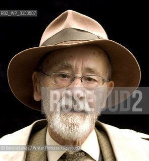 Alan Sillitoe, writer of Saturday Night and Sunday Morning and author of Gadfly in Russia about The Cold War, pictured at The Edinburgh Book Festival 2008..Copyright©Geraint Lewis/Writer Pictures/Rosebud2