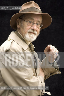 Alan Sillitoe, writer of Saturday Night and Sunday Morning and author of Gadfly in Russia about The Cold War, pictured at The Edinburgh Book Festival 2008..Copyright©Geraint Lewis/Writer Pictures/Rosebud2
