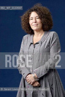 Francesca Simon, Anglo-American author of the Horrid Henry books, at the Edinburgh International Book Festival, August 29, 2010..©.Geraint Lewis/Writer Pictures/Rosebud2