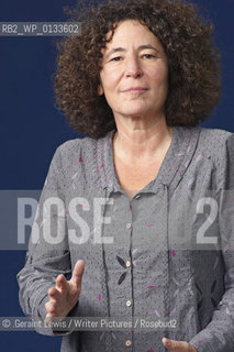 Francesca Simon, Anglo-American author of the Horrid Henry books, at the Edinburgh International Book Festival, August 29, 2010..©.Geraint Lewis/Writer Pictures/Rosebud2