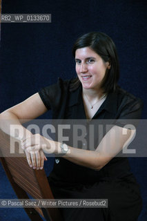American writer Curtis Sittenfeld, author of Prep and The Man Of My Dreams at the Edinburgh International Book Festival...Copyright©Pascal Saez/Writer Pictures/Rosebud2