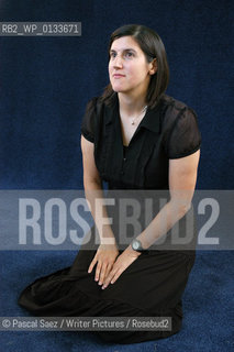 American writer Curtis Sittenfeld, author of Prep and The Man Of My Dreams at the Edinburgh International Book Festival...Copyright©Pascal Saez/Writer Pictures/Rosebud2