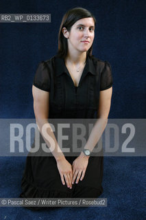 American writer Curtis Sittenfeld, author of Prep and The Man Of My Dreams at the Edinburgh International Book Festival...Copyright©Pascal Saez/Writer Pictures/Rosebud2
