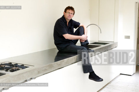 Nigel Slater, celebrity chef and food columnist, in his North London home..copyright©Graham Jepson/Writer Pictures/Rosebud2