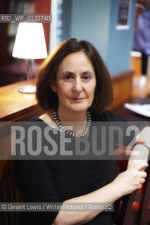 Gillian Slovo,daughter of South African activists Joe Slovo and Ruth First,author and wroiter of The Orange Prize shortlisted Ice Road...copyright©Geraint Lewis/Writer Pictures/Rosebud2