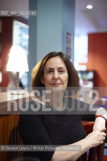 Gillian Slovo,daughter of South African activists Joe Slovo and Ruth First,author and wroiter of The Orange Prize shortlisted Ice Road...copyright©Geraint Lewis/Writer Pictures/Rosebud2