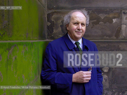 Alexander McCall Smith, author of the No1 Ladies Detective Agency and others..Copyright©Horst Friedrichs/Writer Pictures/Rosebud2