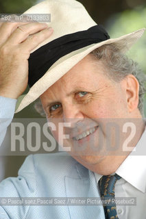 Internationally acclaimed Scottish writer Alexander McCall Smith (author of the No 1 Ladies detective agency) at the Edinburgh International Book Festival 2003...McCall Smith has also been for a long time professor of medical law at the University of Edinburgh, and advisor to the UNESCO and the British Government on bioethics.)..Copyright©Pascal saez.Pascal Saez/Writer Pictures/Rosebud2