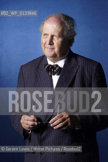 Alexander McCall Smith, Scottish author, at the Edinburgh International Book Festival on 24/8/10..©Geraint Lewis/Writer Pictures/Rosebud2