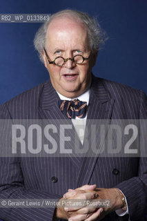 Alexander McCall Smith, Scottish author, at the Edinburgh International Book Festival on 24/8/10..©Geraint Lewis/Writer Pictures/Rosebud2