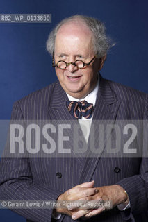 Alexander McCall Smith, Scottish author, at the Edinburgh International Book Festival on 24/8/10..©Geraint Lewis/Writer Pictures/Rosebud2