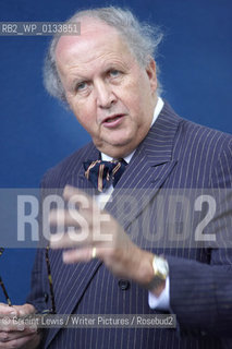 Alexander McCall Smith, Scottish author, at the Edinburgh International Book Festival on 24/8/10..©Geraint Lewis/Writer Pictures/Rosebud2