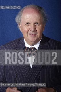 Alexander McCall Smith, Scottish author, at the Edinburgh International Book Festival on 24/8/10..©Geraint Lewis/Writer Pictures/Rosebud2