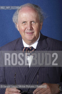 Alexander McCall Smith, Scottish author, at the Edinburgh International Book Festival on 24/8/10..©Geraint Lewis/Writer Pictures/Rosebud2