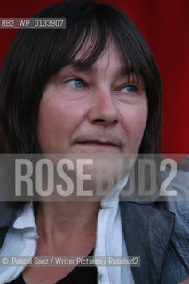 20 August 2005 - Edinburgh, UK - Scottish writer Ali Smith at the Edinburgh International Book Festival. Her first book, Free Love and Other Stories (1995), won the Saltire Society Scottish First Book of the Year Award and a Scottish Arts Council Award. ..©.Pascal Saez/Writer Pictures/Rosebud2