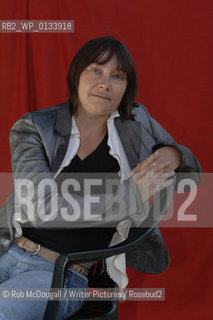 Ali Smith, The Edinburgh International Book Festival 2005..Copyright©Rob McDougall/Writer Pictures/Rosebud2