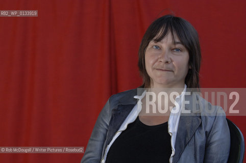 Ali Smith, The Edinburgh International Book Festival 2005..Copyright©Rob McDougall/Writer Pictures/Rosebud2