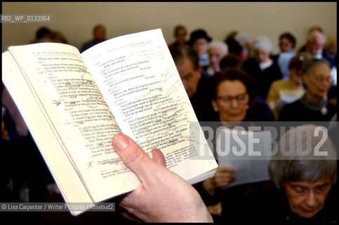 Bob Smith, who lectures on Shakespeare at the 92nd Street Y in  New York City..He is pictured here in his Wednesday afternoon class which is attended by people in age ranges from 60 to 102 ..copyright©Lisa Carpenter/Writer Pictures/Rosebud2