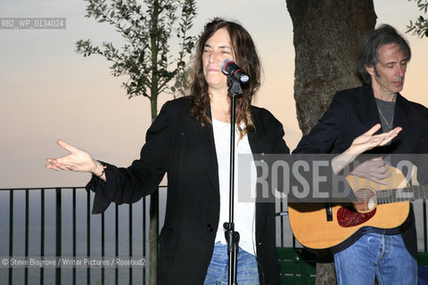 Patti Smith..copyright©Steve Bisgrove/Writer Pictures/Rosebud2