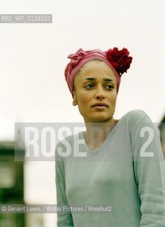 Author Zadie Smith at the Edinburgh International Book Festival 2002....Copyright©Geraint Lewis/Writer Pictures/Rosebud2