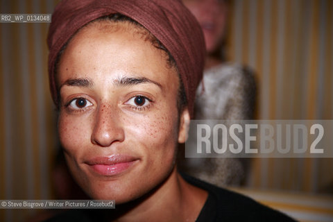 Zadie Smith - Capri - July 2008..copyright©Steve Bisgrove/Writer Pictures/Rosebud2