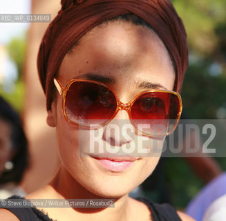 Zadie Smith - Capri - July 2008..copyright©Steve Bisgrove/Writer Pictures/Rosebud2