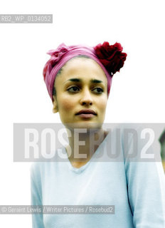 Author Zadie Smith at the Edinburgh International Book Festival 2002....Copyright©Geraint Lewis/Writer Pictures/Rosebud2