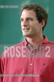 Writer, historian and TV presenter Dan Snow at the Edinburgh International Book Festival 2007. ..Copyright©Pascal Saez/Writer Pictures/Rosebud2